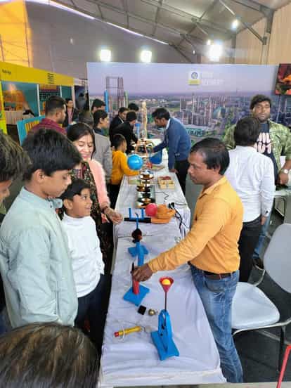 Bhopal: On the second day, the focus of Bhopal Science Fair was on innovation and science teachers, more than