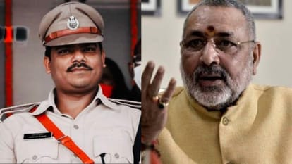 Bihar News : Patna SSP Awakash Kumar disputed between Union Minister bjp party Giriraj Singh Begusarai Bihar
