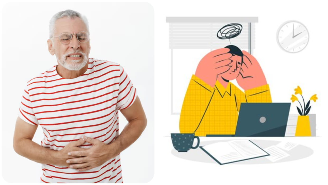 brain-Gut Connection know how stomach problems are related to depression in hindi