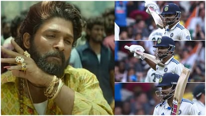 IND vs AUS 3rd Test: Nitish Kumar Reddy Maiden Test Fifty Pushpa Celebration Melbourne Boxing Day Test