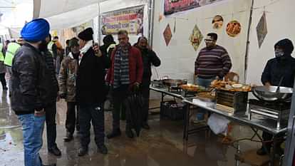 Shimla Winter Carnival Water again entered the stalls decorated on the Ridge the mayor reached the spot