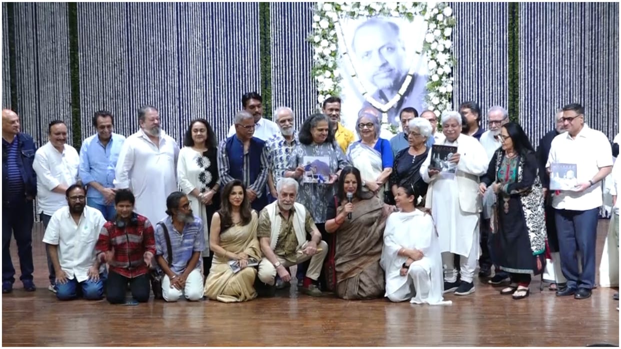 Shyam Benegal Prayer Meet these stars pay tribute naseeruddin shah shabana azmi urmila mantodkar