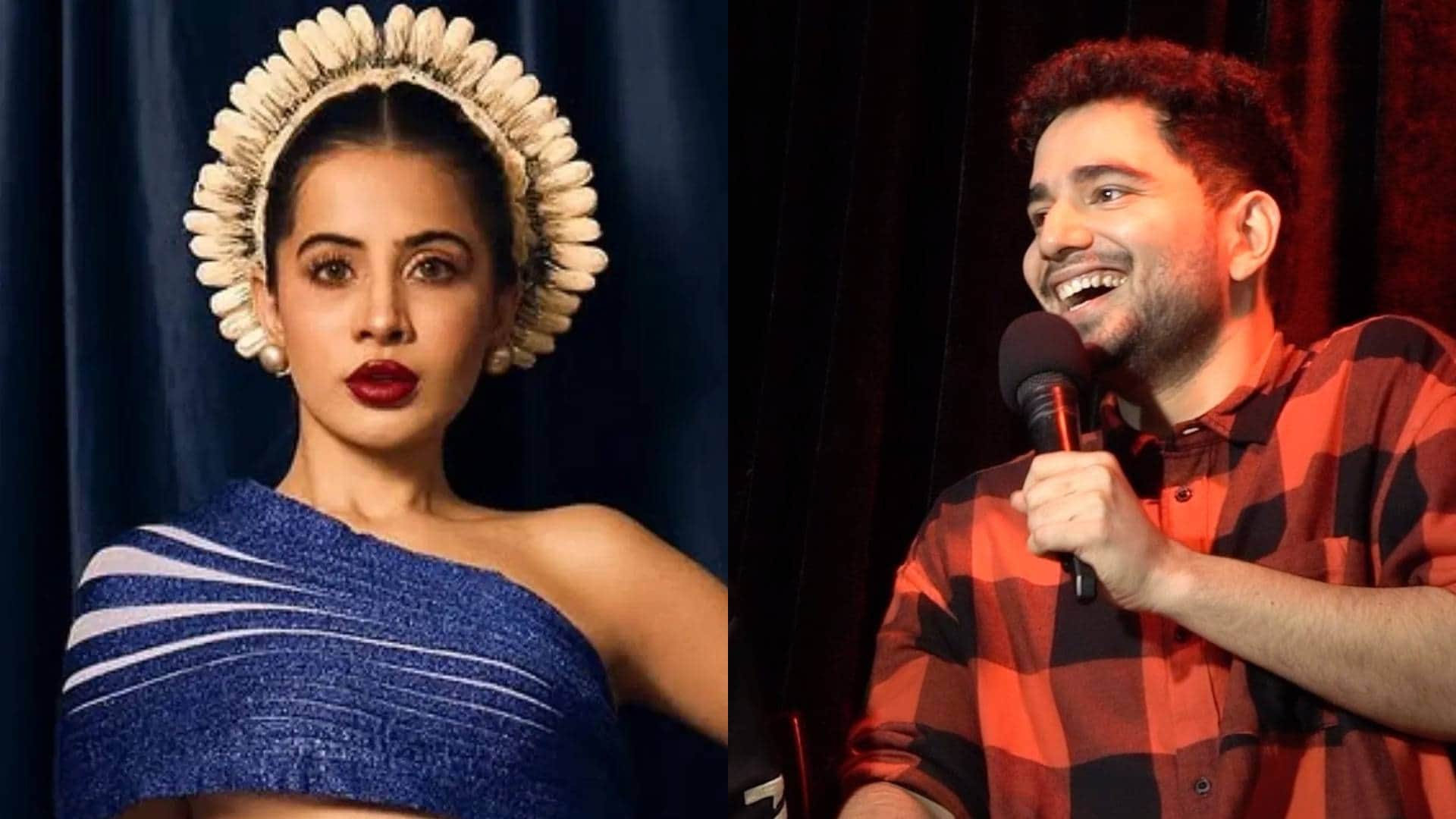 Urfi aka Uorfi Javed Reacts on Samay Raina Show and Being Abused By Contestant she shares a reply with fans