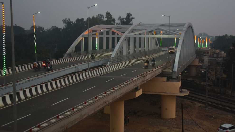 underpass and FOB built in Varanasi tenders both issued design prepared convenience provided