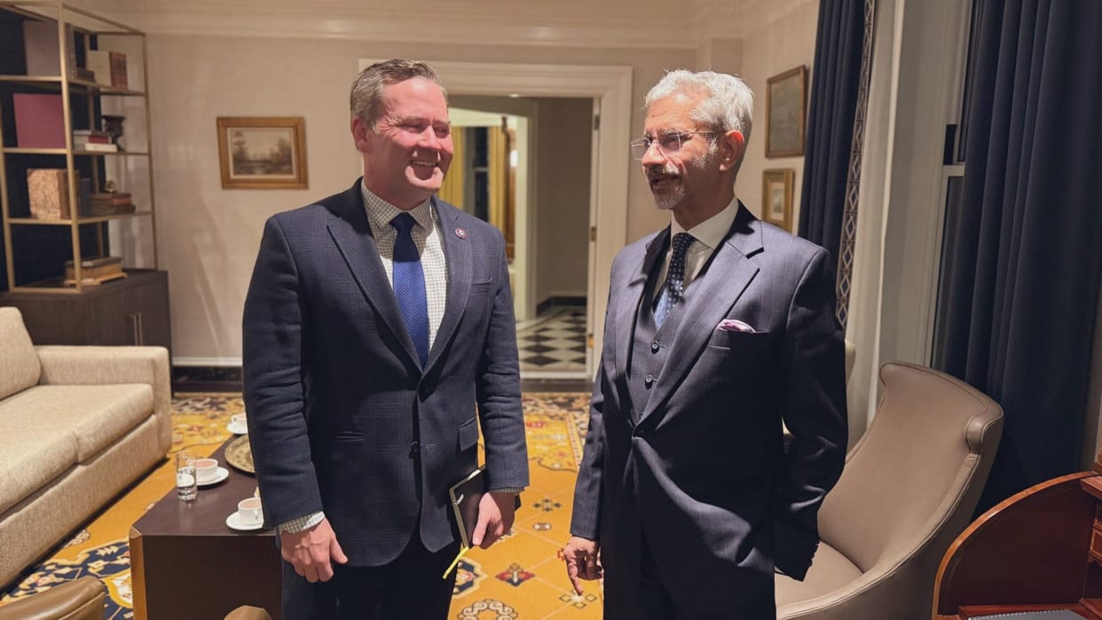 Jaishankar meets Trump's NSA pick Waltz; discusses bilateral ties and global issues