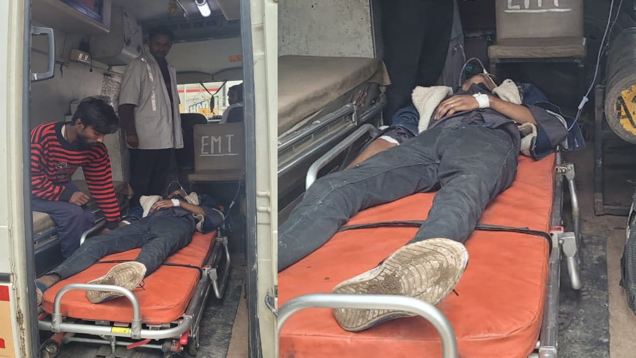 Mahoba: Fearing jail, the youth reached the police station after consuming poison
