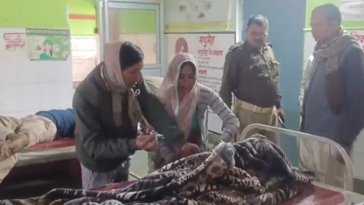 Chitrakoot: 11 people including a girl injured in bee attack, all admitted to CHC