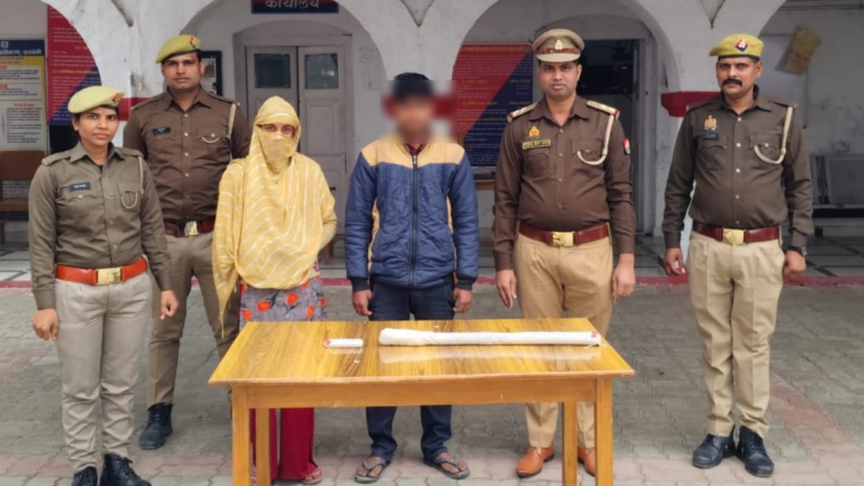 A couple murdered an old lady in Lonikatra thana in Barabanki.