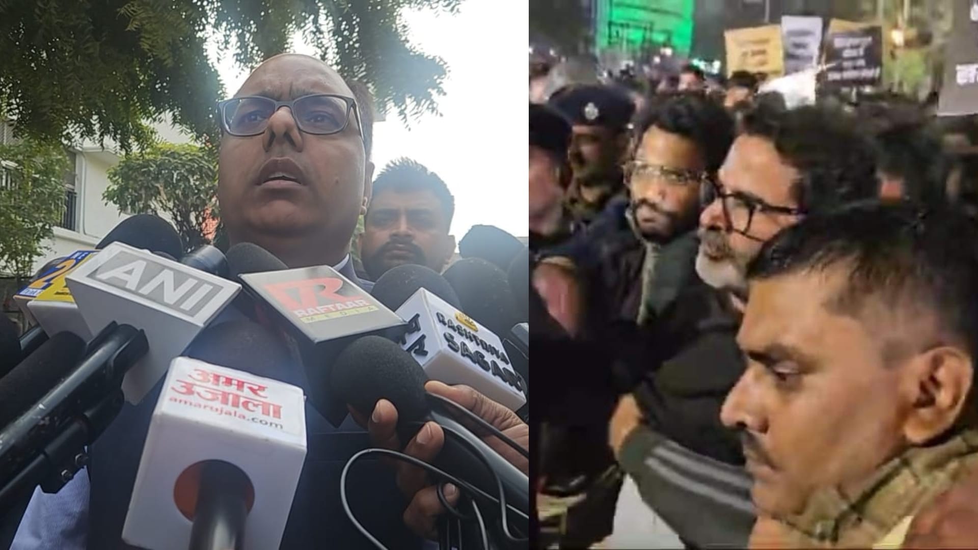 Bihar News : After BPSC exam protest lathicharge in patna bihar police fir lodged prashant kishor news