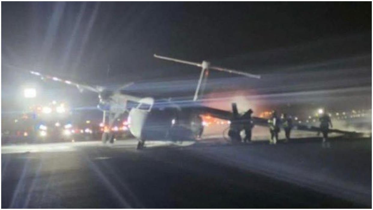 Air Canada aircraft catches fire after scary landing hours after fatal South Korea plane tragedy