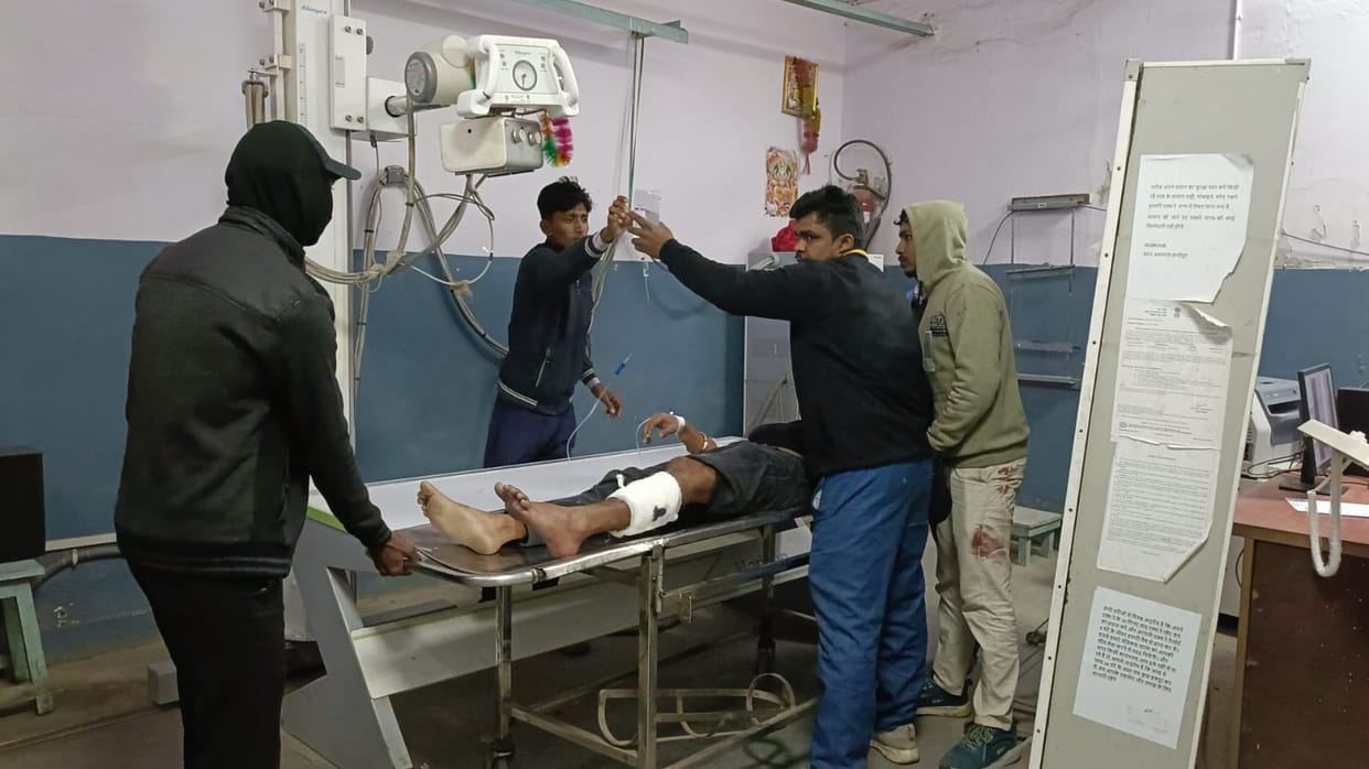 Criminals shot a young man going home in Hajipur