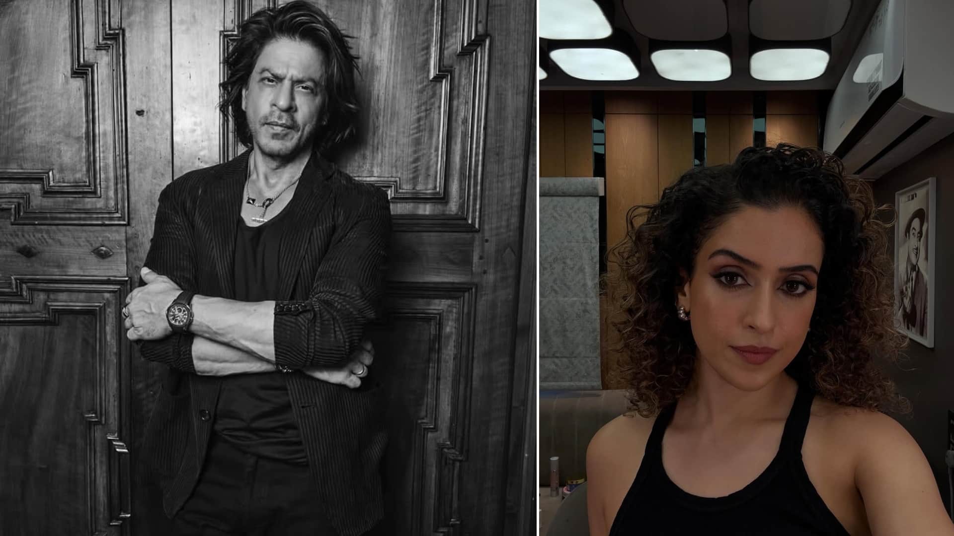 Shah Rukh Khan listens to his own songs during drives reveals by Jawan co actor Sanya Malhotra report