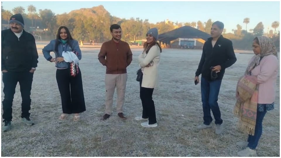 Mount Abu Weather Forecast Today Snowfall Mount Abu Snow Ice Freezing Photos