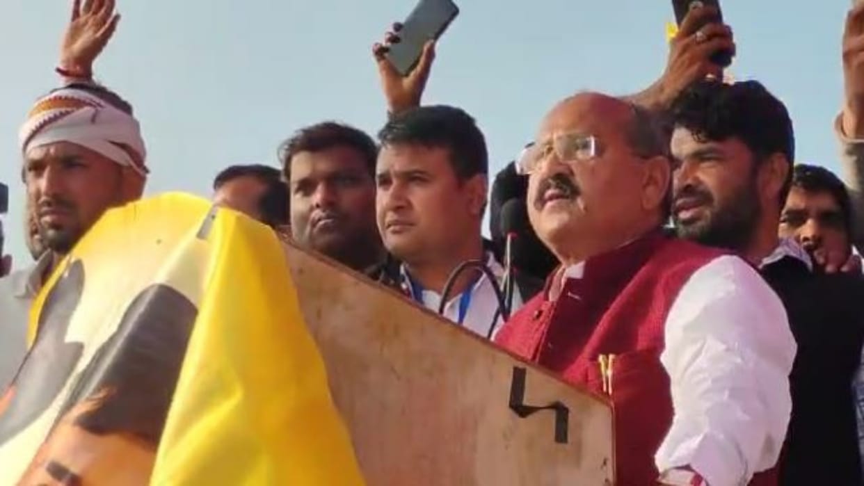 Tonk News: Mahapanchayat regarding the release of Naresh Meena, Gunjal gave 10 days ultimatum to government