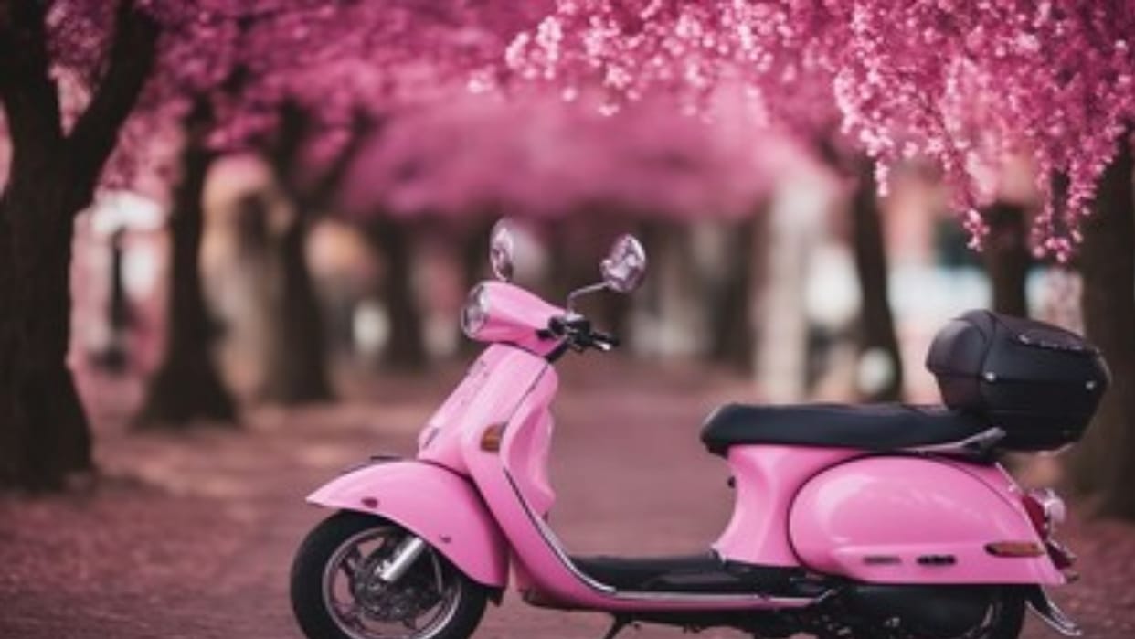 E-scooty will be charged while moving on the road