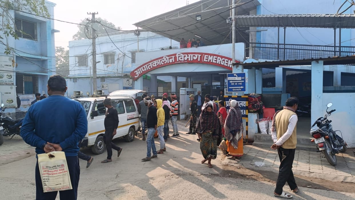 a woman was strangled to death by her in-laws In Begusarai