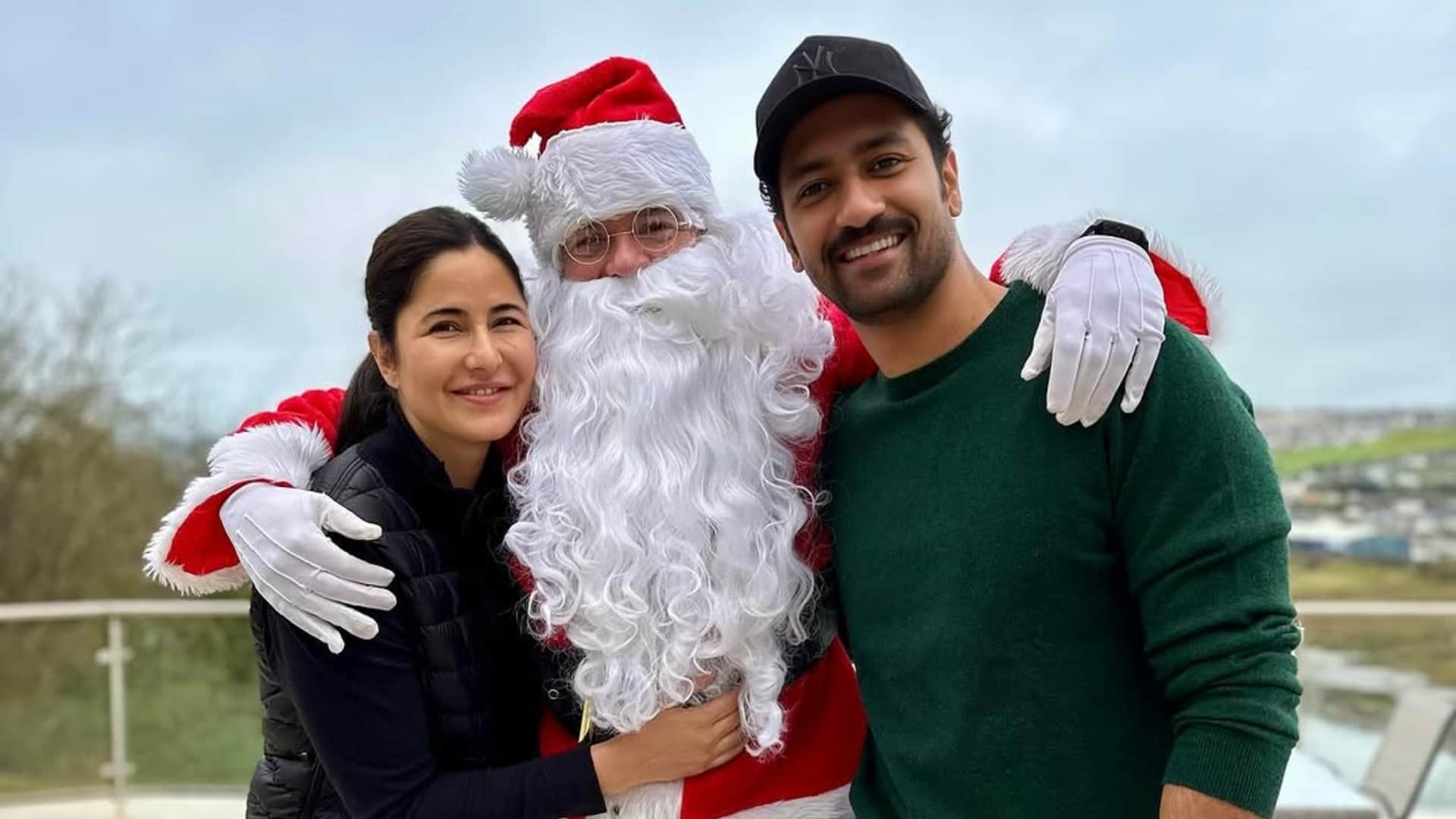 Katrina Kaif Vicky Kaushal Keep It Comfy In Causal Look Spotted Leaving For New Year Vacation