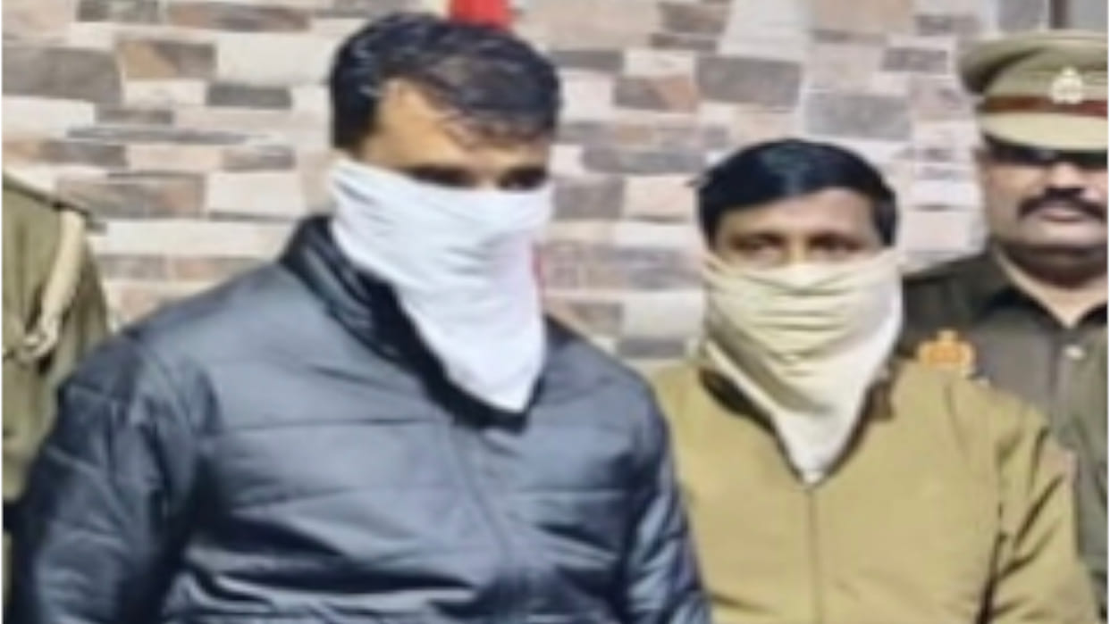 Gorakhpur- No robbery near Sant Kabir Nagar, youth opened fire during riots, arrested