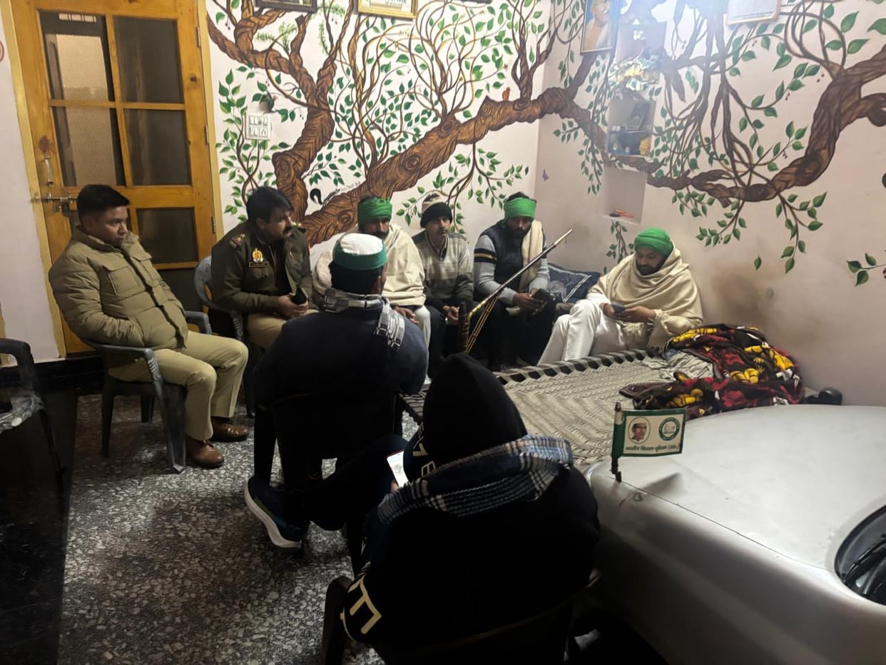 Farmers march to Noida: Meerut police put BKU district president under house arrest