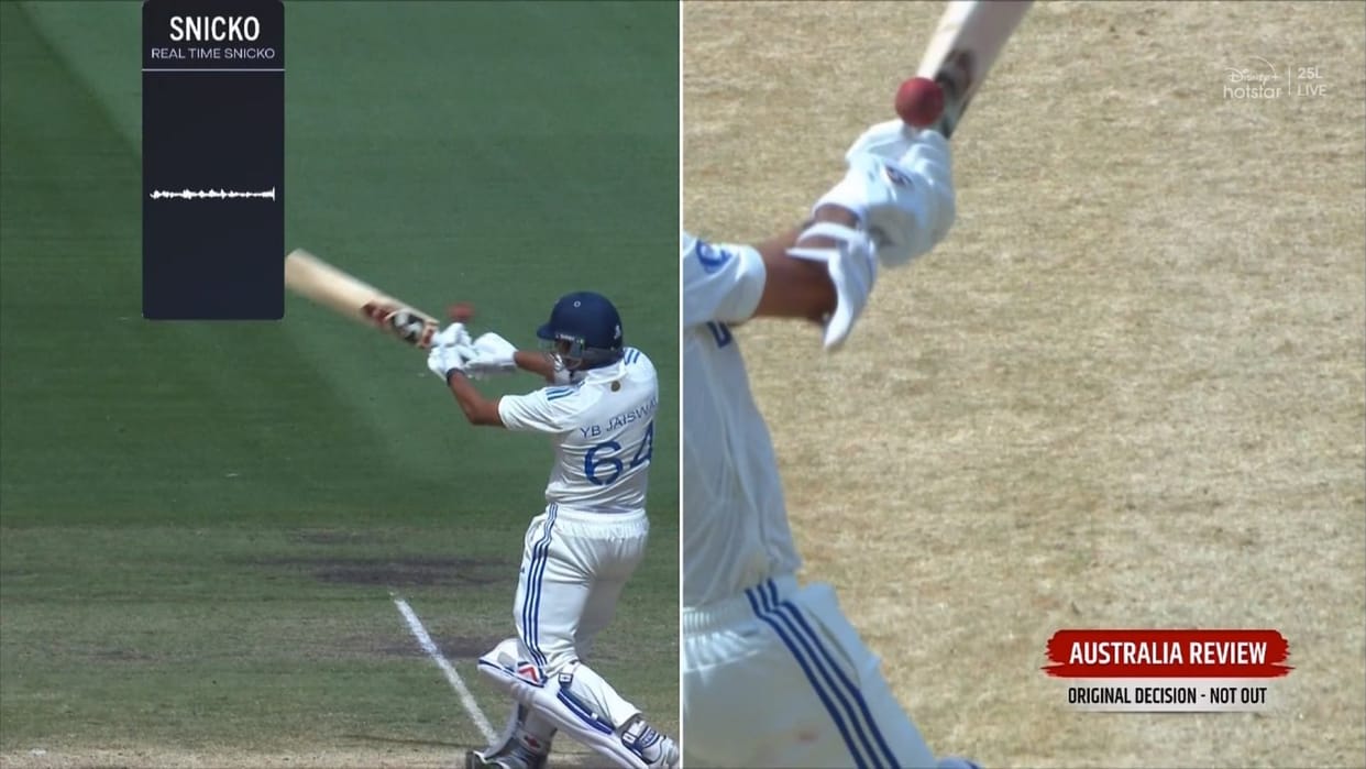 Yashasvi Jaiswal Given Out Despite Snicko Meter Third Umpire Controversial Decision India vs Australia test
