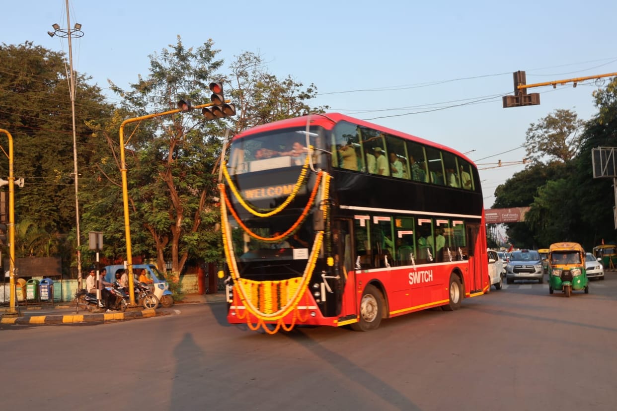 Indore: Now double decker buses will run in Indore, trial was successful, corporation issued tender