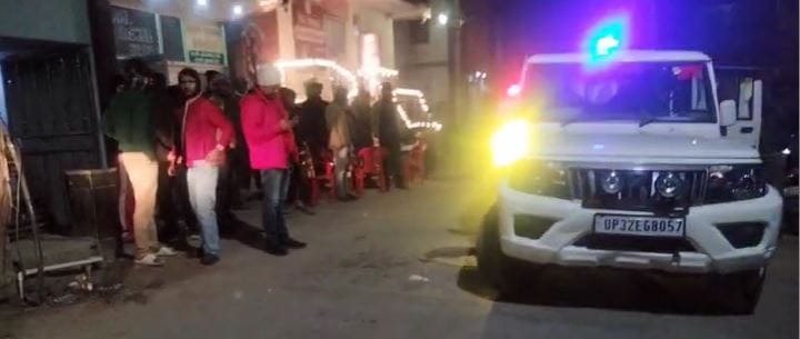 Firing on two sides near police post, Sambhal devotee injured after being hit