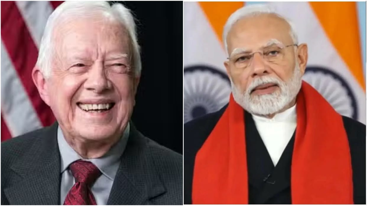 PM Modi expressed grief over demise of former US President Carter, said- he was a statesman of great vision