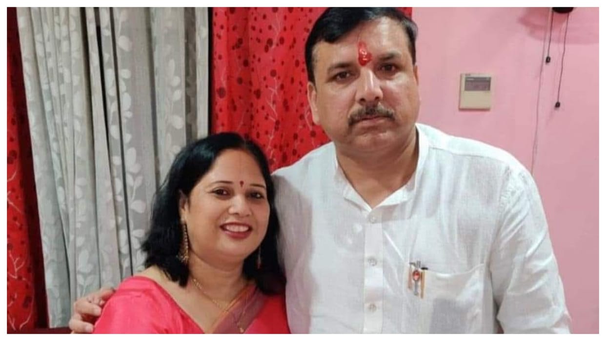 bjp amit malviya claim sanjay singh wife is up voter present affidavit on voter list fraud