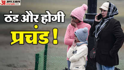 Chilliness increased in Delhi due to cold winds