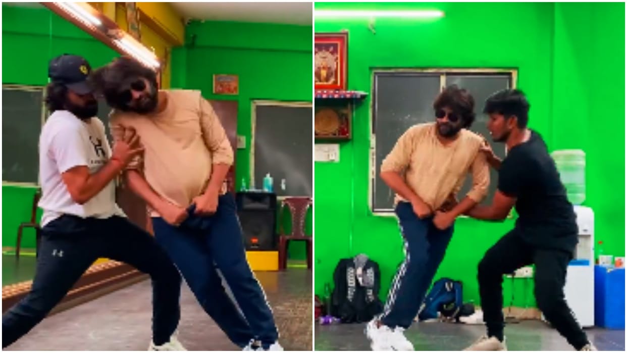 Netizens bashed on rape case accused jaani master after he shares game changer track dhop