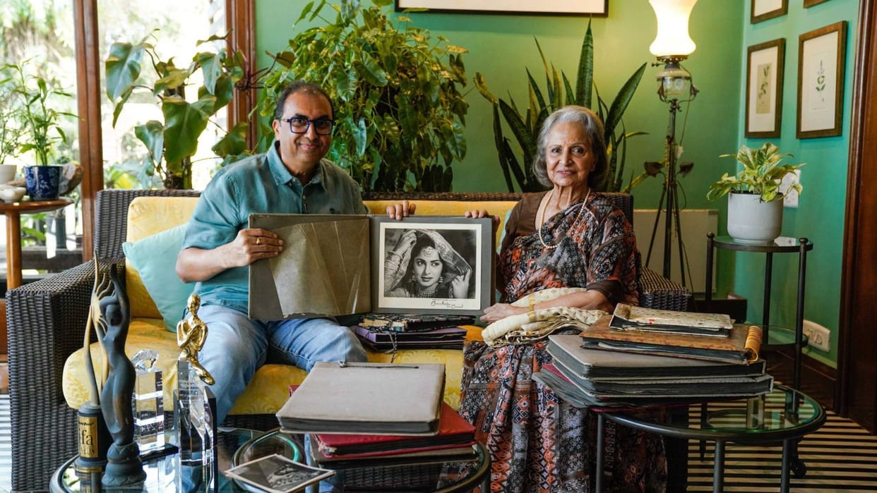actress Waheeda Rehman donated her personal memorabilia to FHF for preservation see pictures inside