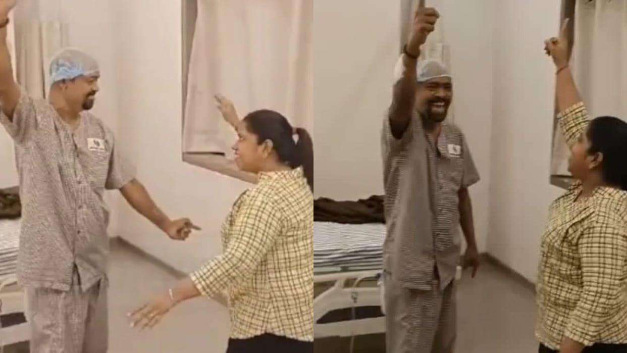 Vinod Kambli seen dancing on Chak De India in hospital now the former cricketers condition is improving