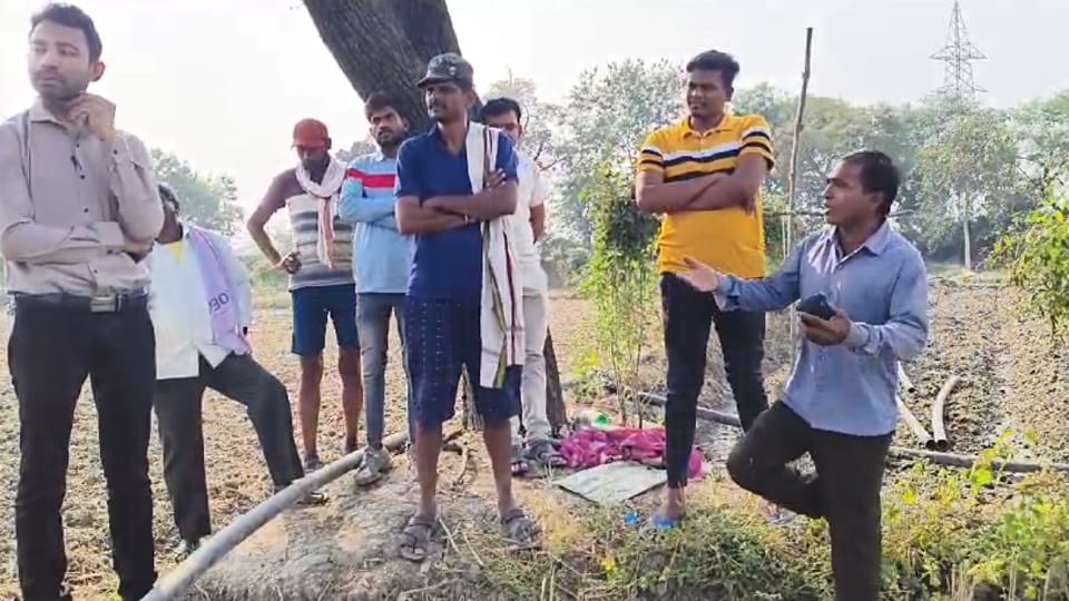 विद्युत विभाग को लेकर किसानों में नाराजगी