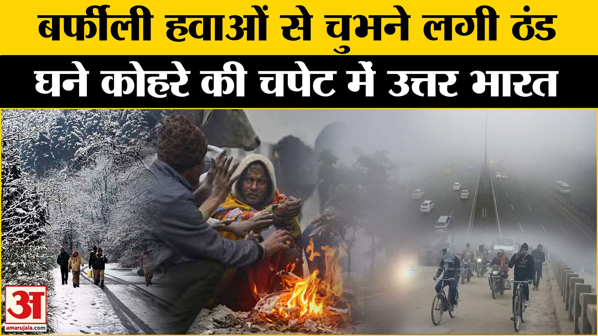 Weather Update North India In The Grip Of Below Zero Mercury, Fog And