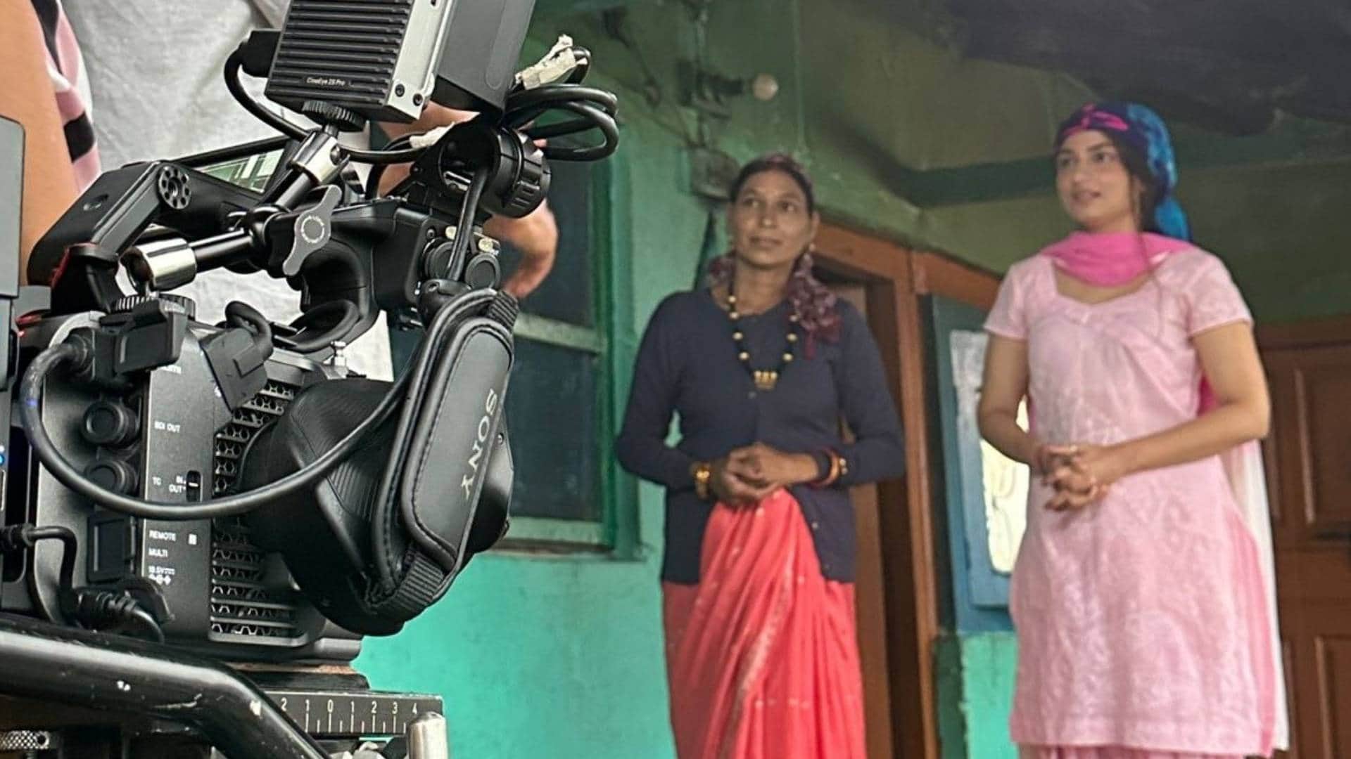 actress Aprajita Verma casted in Garhwali Movie Ghaprol film shooting completed to release in january 2025