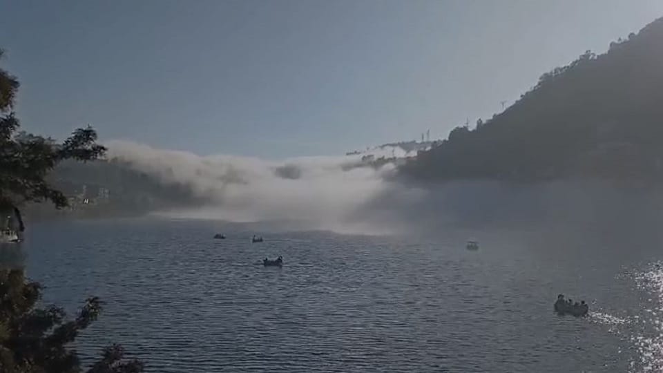 New Year 2025: Tourists did not reach Bhimtal to celebrate New Year