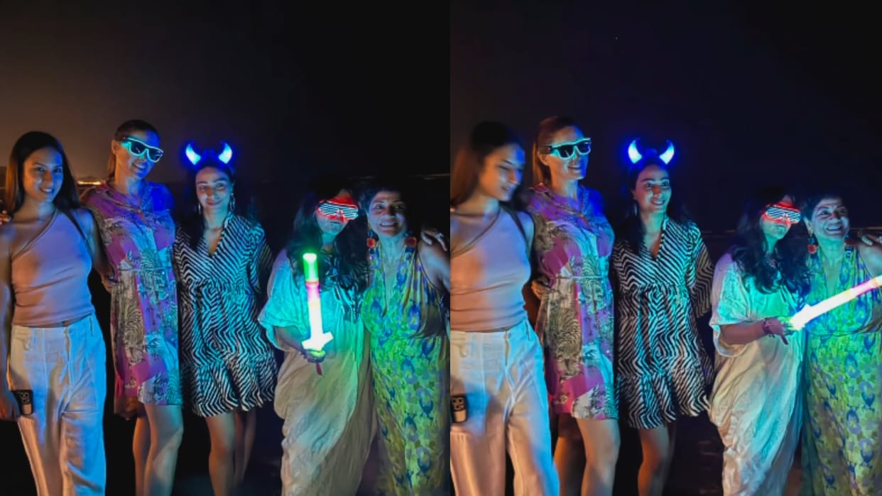 Ekta Kapoor was seen having fun with friend on beach share fun moments on social media