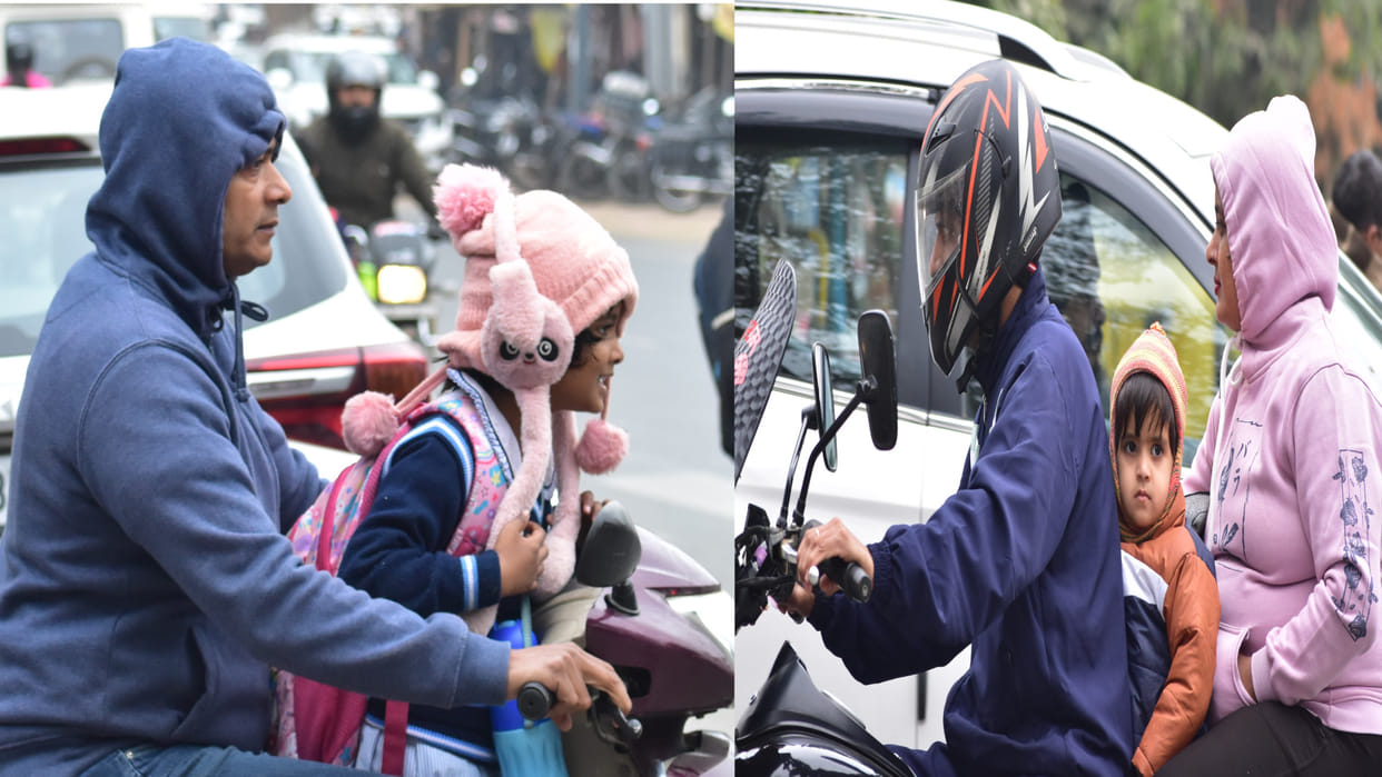 As the cold increases in Gorakhpur, melting and humidity have increased.