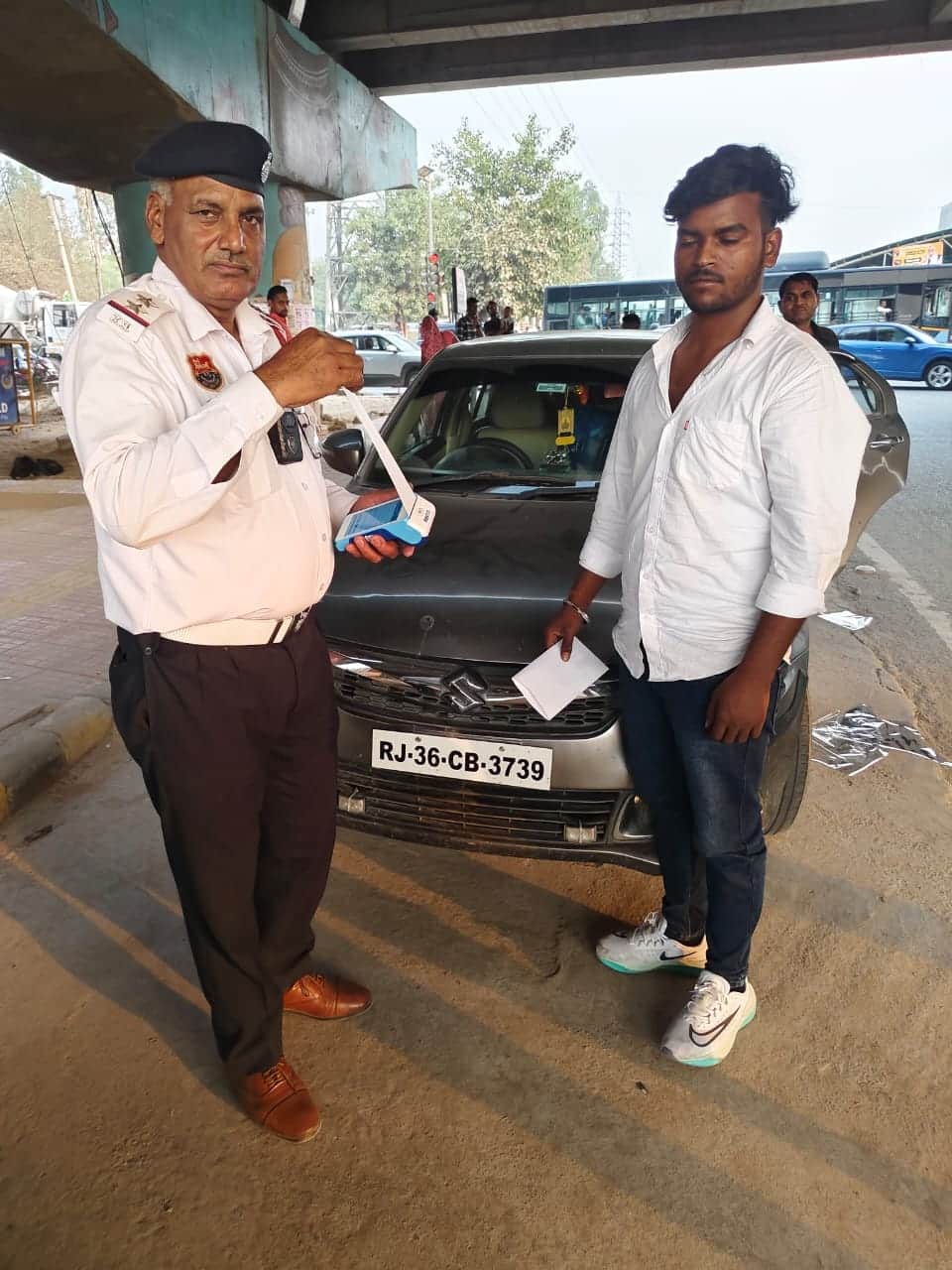 Gurugram Traffic Police warns of strict action who evade paying traffic challan