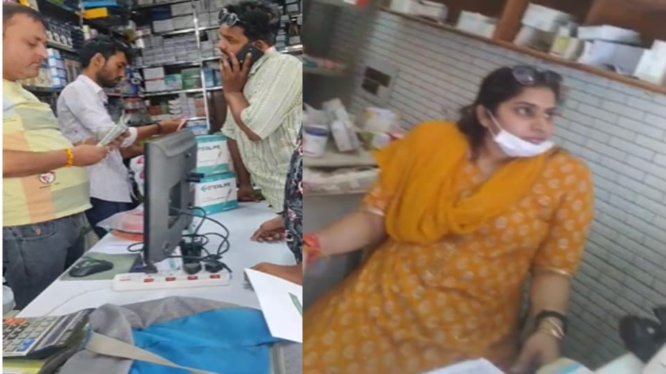 Shamli: Do not bargain; take out the money as told! Drug inspector suspended after viral video