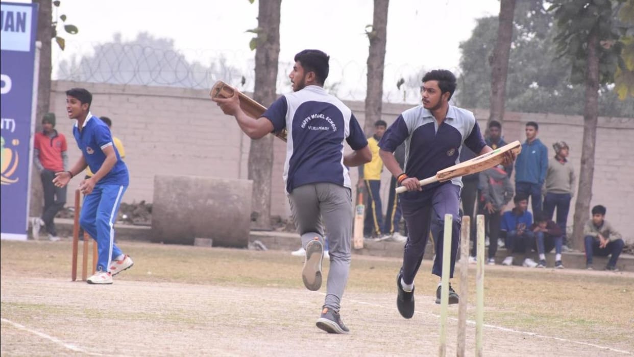 cricket tournament in varanasi Shivam in Under 14 and Anurag in Under 17 cricket man of match
