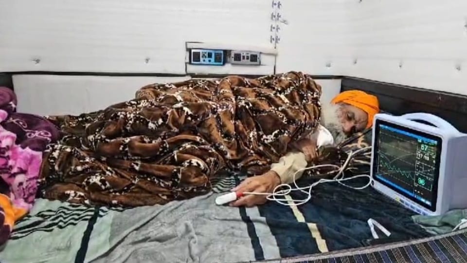 किसान नेता डल्लेवाल की हालत नाजुक।