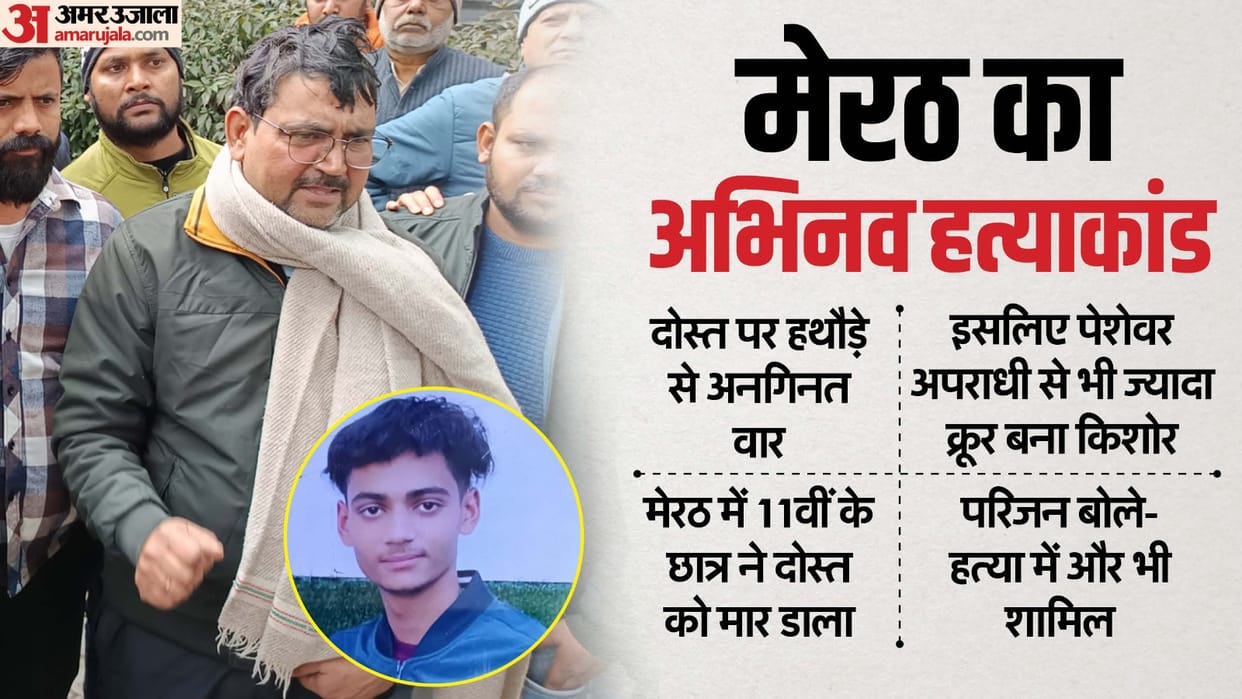 Meerut Abhinav Murder Case Family Alleges More Involvement Beyond Accused Teen