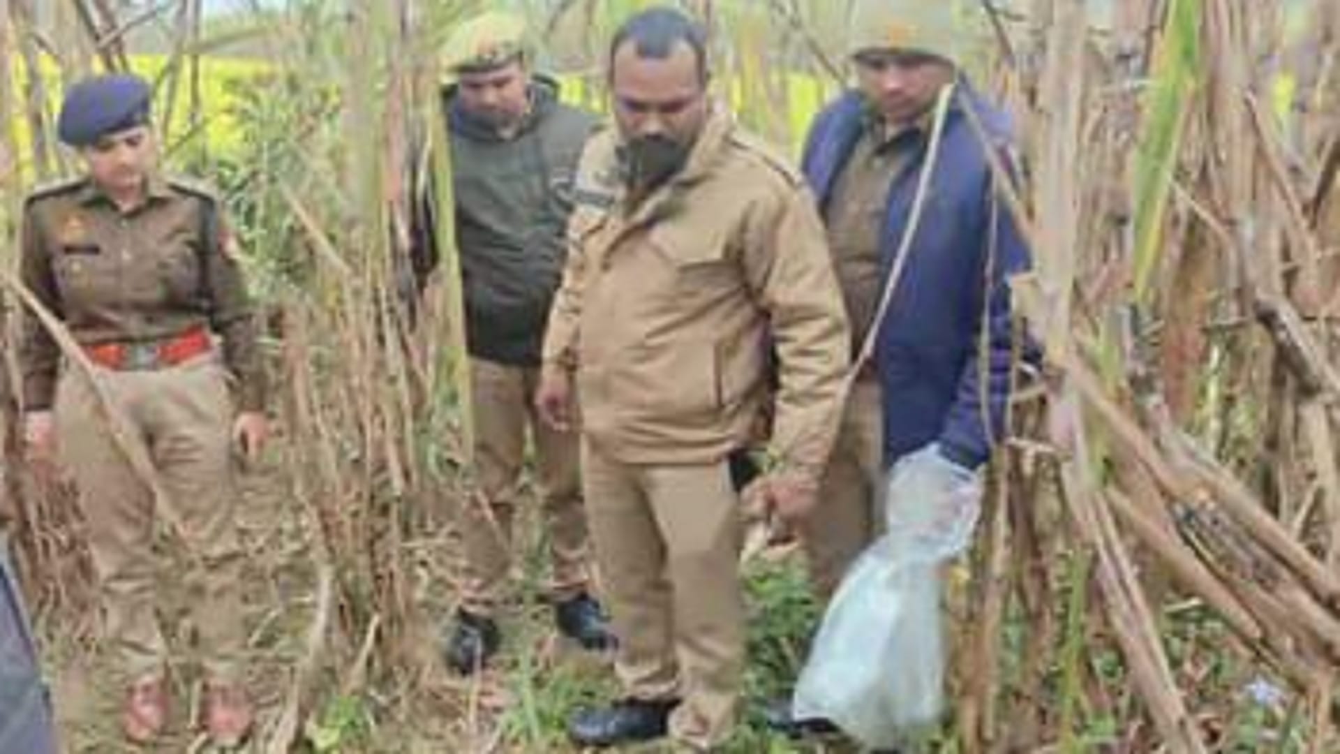 innocent child was brutally murder reason is something child eyes were hit several times with stick Lakhimpur