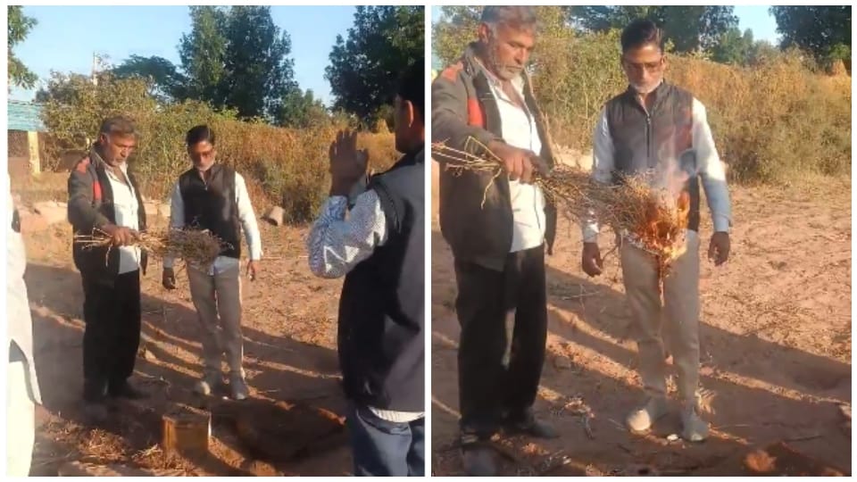 Rajasthan News Mysterious Gas Coming Out from Borewell Jodhpur Know Reason Behind