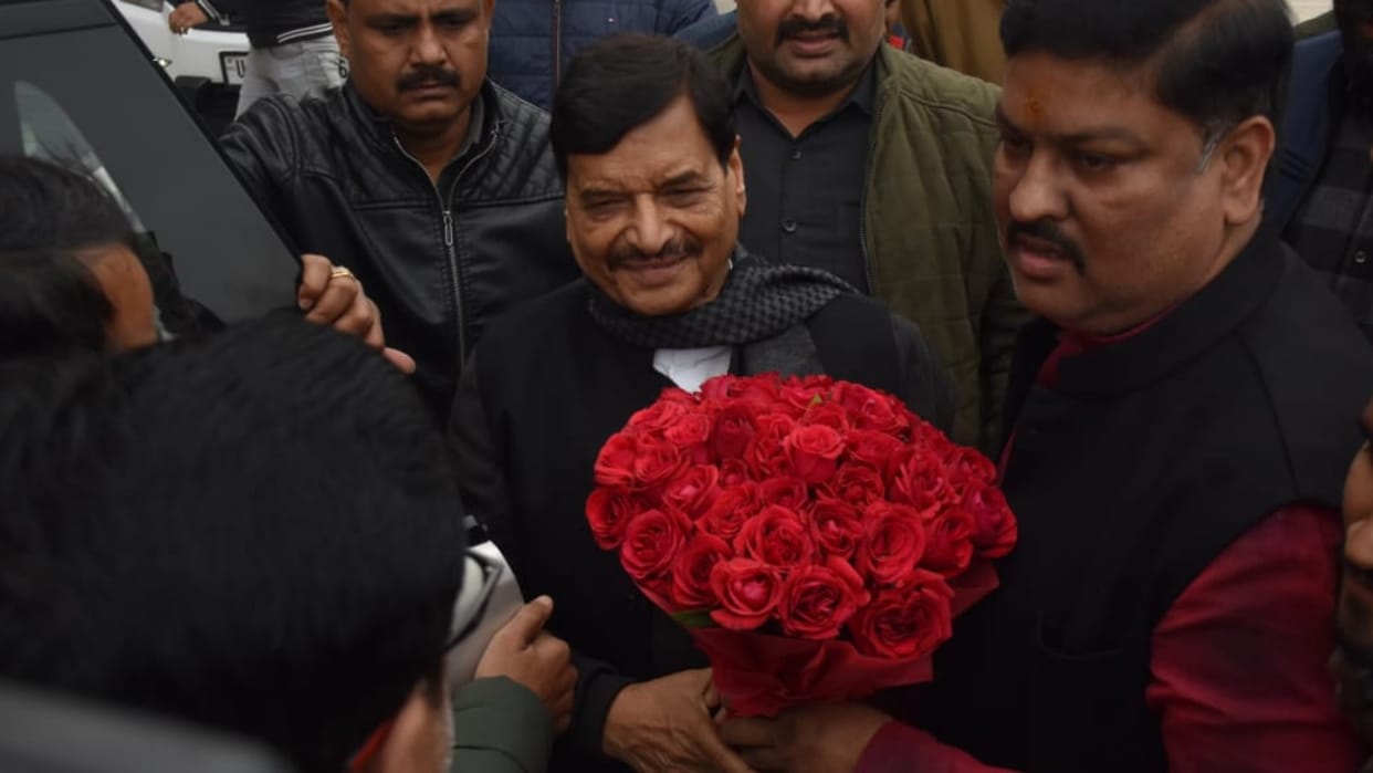 Shivpal Singh Yadav speaks on many issues in Ayodhya.
