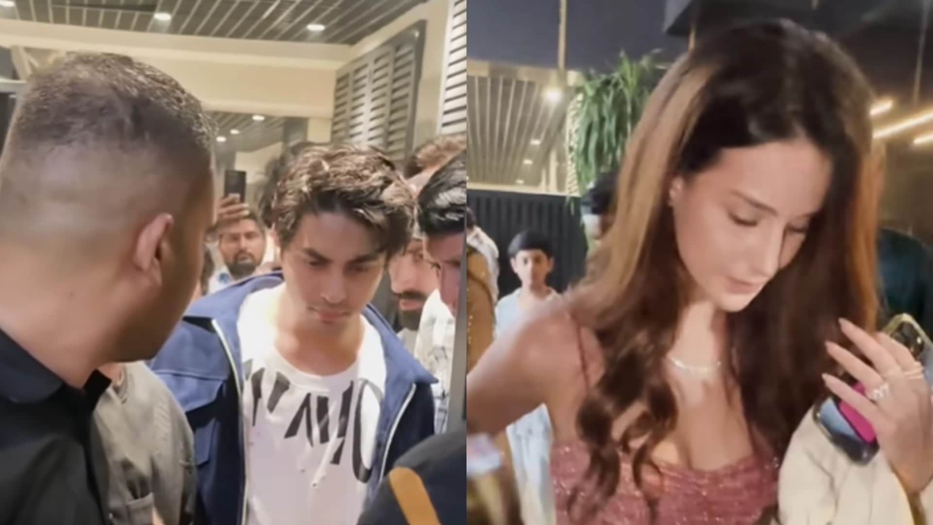 Aryan Khan Celebrates New Year Party with rumored girlfriend Larissa Bonesi