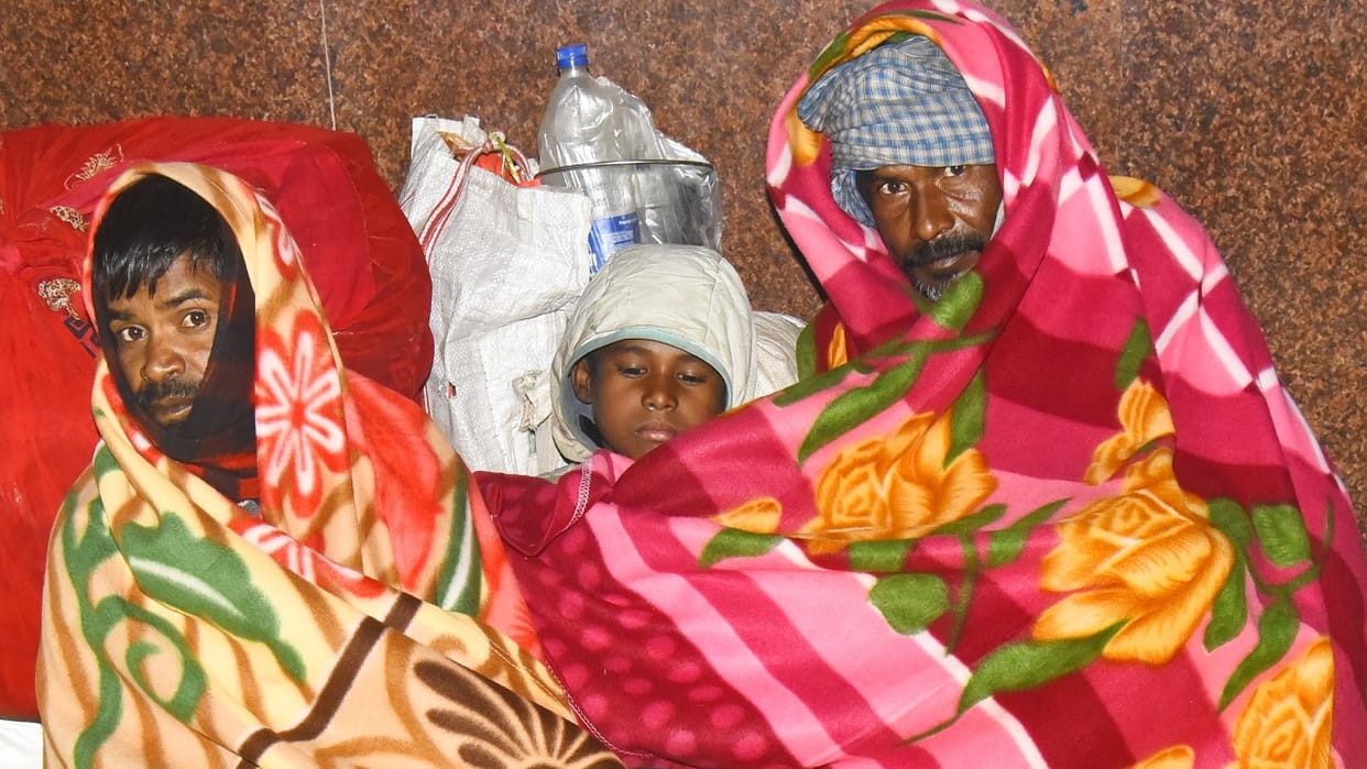 cold wave on the first day of the new year 2025 in Bareilly