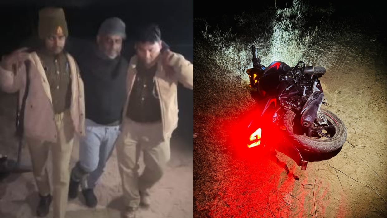 Police first good work in the new year cow smuggler shot and arrested in bareilly