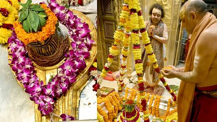 New Year 2025 Celebrated in Kashi vishwanath Mandir See latest Photos